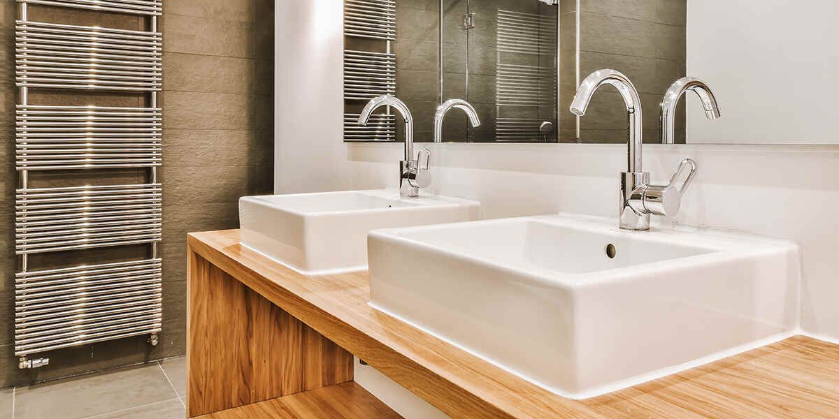 types of bathroom sinks