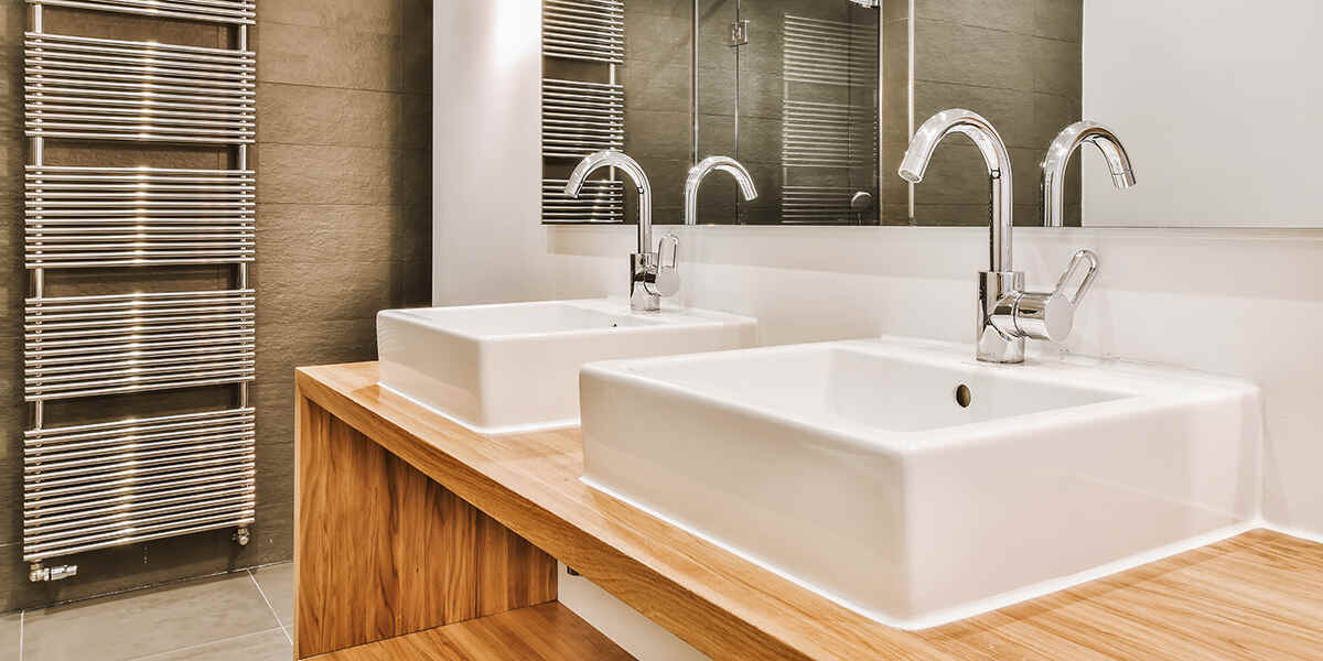 types of bathroom sinks