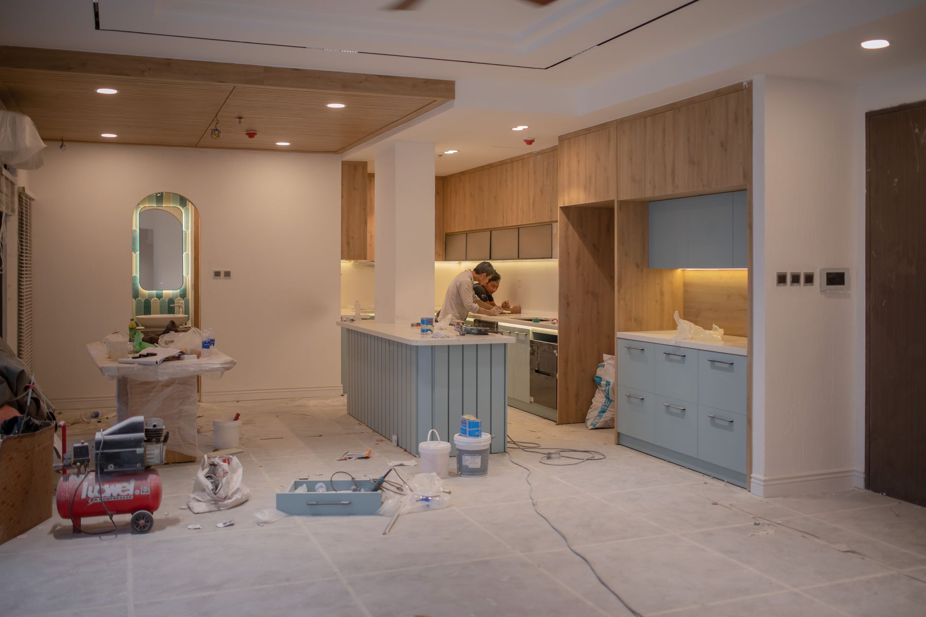 residential kitchen renovation